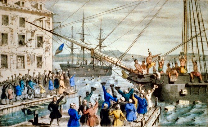 WHAT WAS THE TEA PARTY?