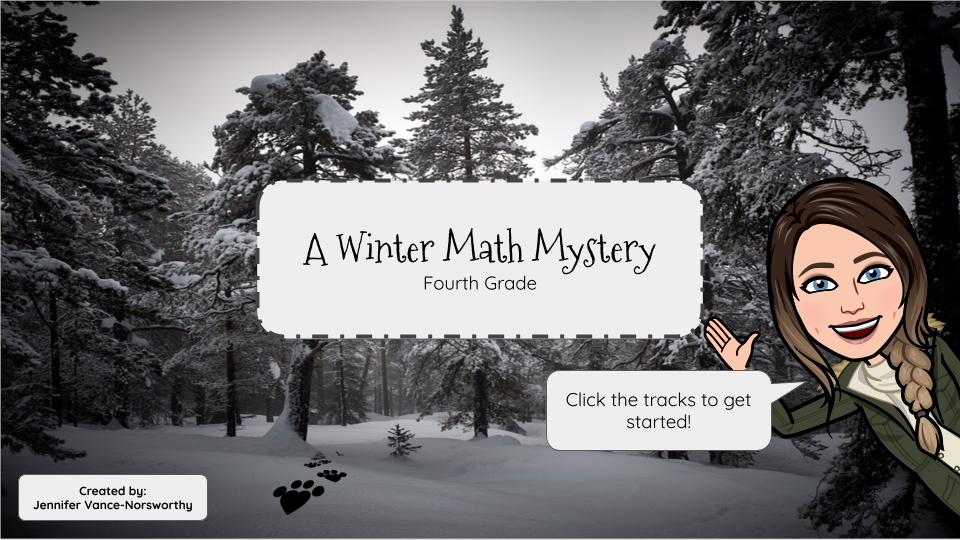 Snow Day Math Mystery
